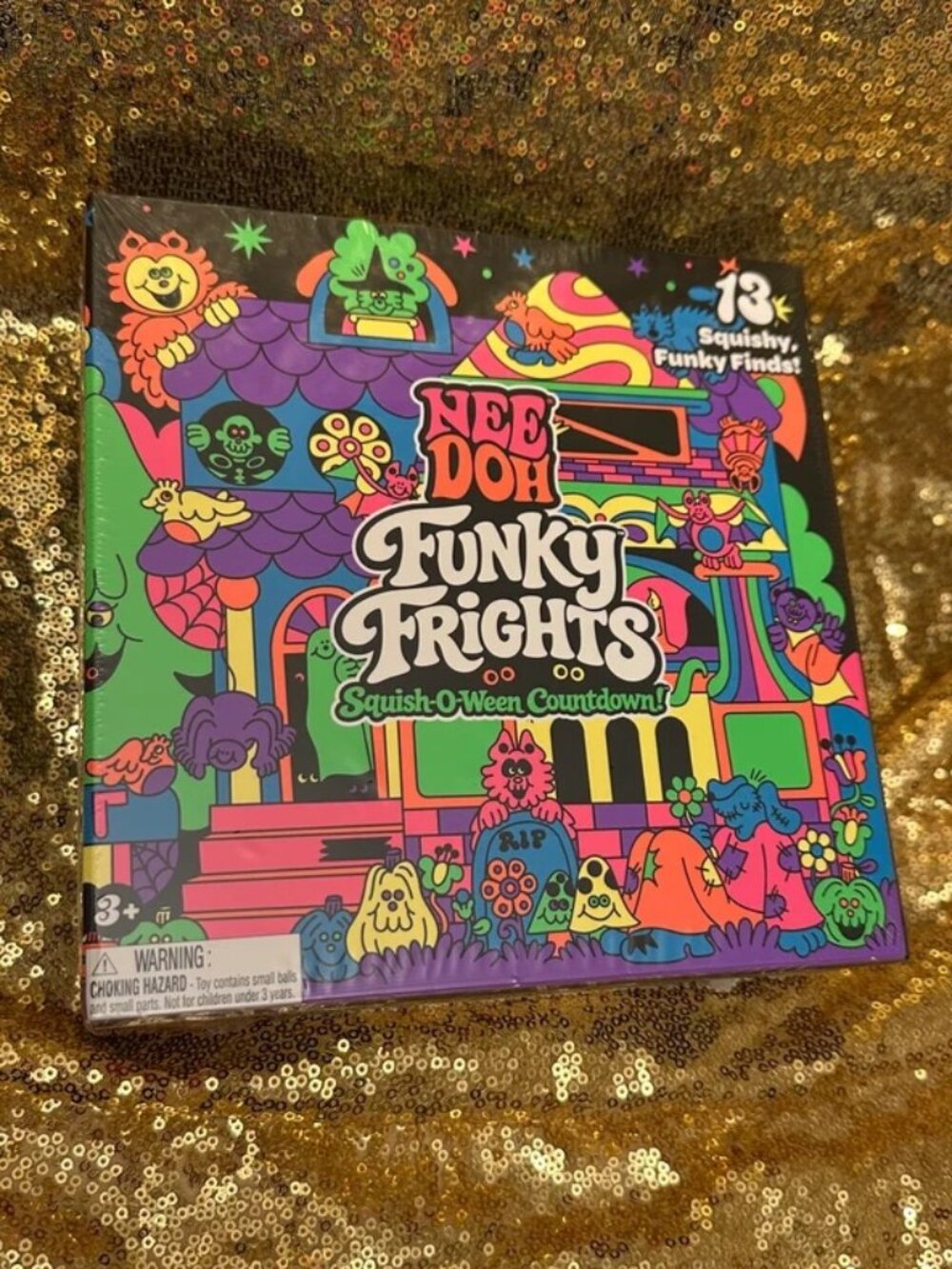 NeeDoh Funky Frights Squish-O-Ween Countdown 13